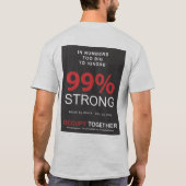 De burgers in het Shirt nooit in twijfel trekken (Achterkant)