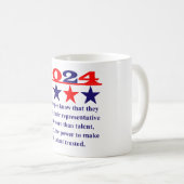 De burgers weten dat ze dat nodig hebben - een pol koffiemok (Voorkant rechts)