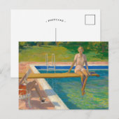 De burggraaf van Castlerosse | Sir John Lavery Briefkaart (Voorkant / Achterkant)