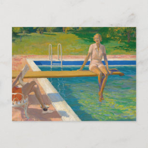 De burggraaf van Castlerosse   Sir John Lavery Briefkaart