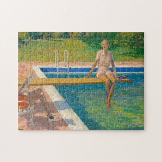 De burggraaf van Castlerosse | Sir John Lavery Legpuzzel (Horizontaal)