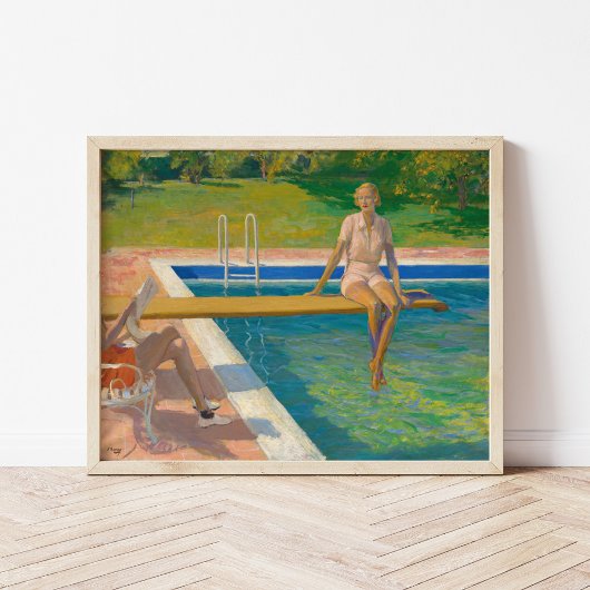 De burggraaf van Castlerosse | Sir John Lavery Poster