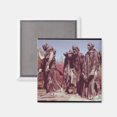 De Burghers van Calais Magneet (Voorkant / Achterkant)