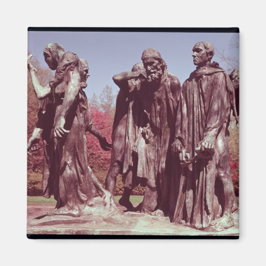 De Burghers van Calais Magneet (Voorkant)