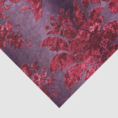 De Burgundy Velvet Serie Design 2 Tissuepapier (Detail)