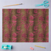 De Burgundy Velvet Serie Design 6 Tissuepapier (Craft)