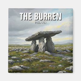 De Burren Ireland Poulborone Dolmen Travel Magneet