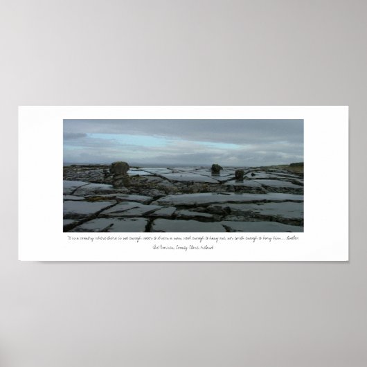 De Burren Poster (Voorkant)