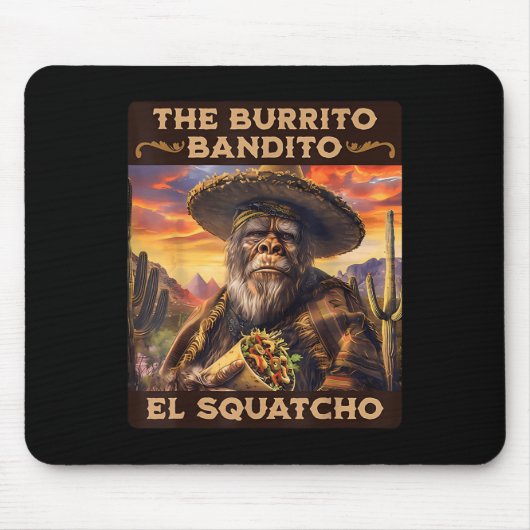 De Burrito Bandito El Squatcho Muismat (Voorkant)