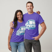De bus is hier Oversized T-shirt (Unisex)