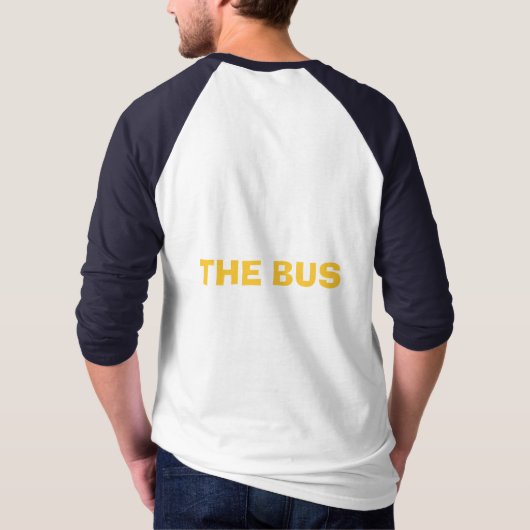 De bus t-shirt (Achterkant)
