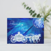 De Bus van de prinses & de Paarden & de Bal van de Bedankkaart (Staand voorkant)