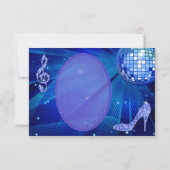 De Bus van de prinses & de Paarden & de Bal van de Bedankkaart (Achterkant)