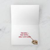 De Bus van het honkbal dankt u ontwerpt Bedankkaart (Binnen)