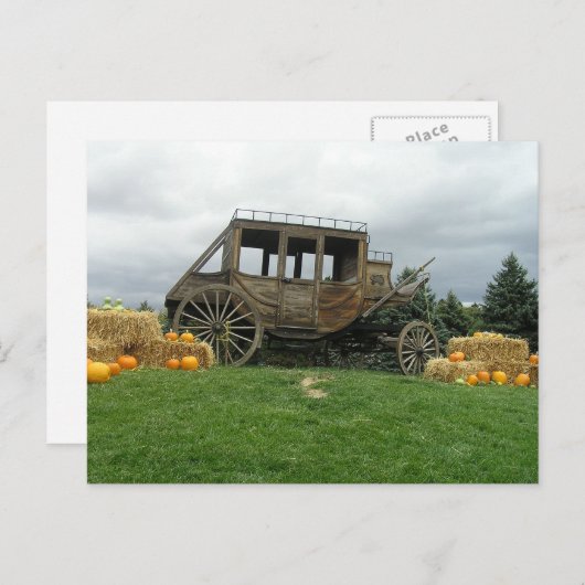 De Bus van het stadium Briefkaart (Voorkant / Achterkant)