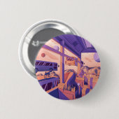 De busRide Ronde Button 5,7 Cm (Voorkant /achterkant)