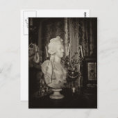 De buste van Marie Antoinette, Château Versailles Briefkaart (Voorkant / Achterkant)