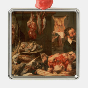 De Butcher's Shop Metalen Ornament