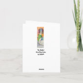 De butler bedankkaart (Achterkant)