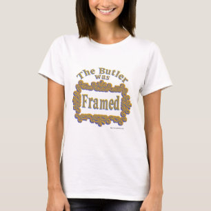 De butler was een gefonnen mysterie. t-shirt