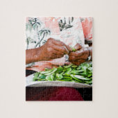 De Butter Bean Lady Legpuzzel (Verticaal)