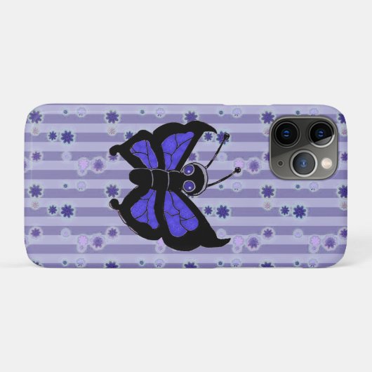 De Butterflies Case-Mate iPhone Case (Achterkant (horizontaal))