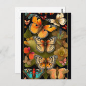 De Butterflies | Modern Haeckel Briefkaart (Voorkant / Achterkant)