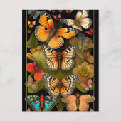 De Butterflies | Modern Haeckel Briefkaart (Voorkant)