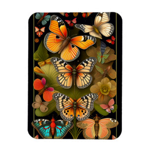 De Butterflies   Modern Haeckel Magneet