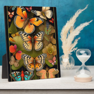 De Butterflies   Modern Haeckel Tabletop Fotoplaat