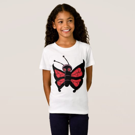 De Butterflies T-shirt (Voorkant volledig)