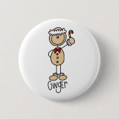 De Button Gingerbrood Man (Voorkant)
