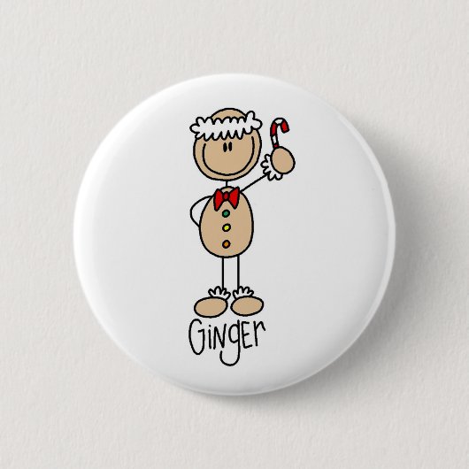 De Button Gingerbrood Man (Voorkant)