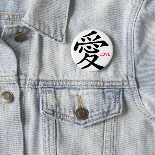 De Button LOVE (In situ)