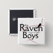De Button Raven Boys Pin (Voorkant /achterkant)