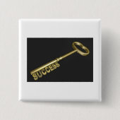 De button Succes te koop. (Voorkant)