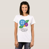 De Button T-Shirt voor het aanmaken van het statio (Voorkant volledig)
