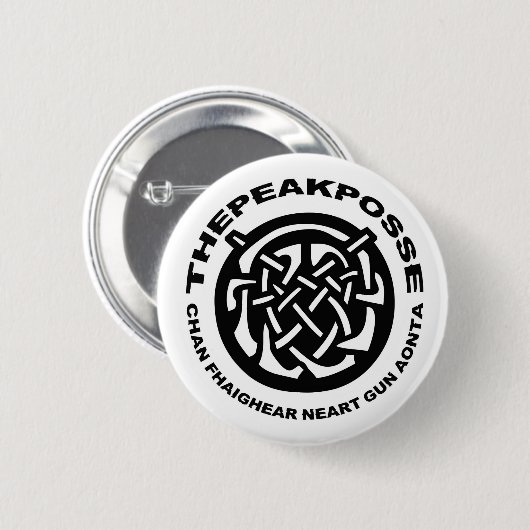 De Button ThePeakPosse (Voorkant /achterkant)