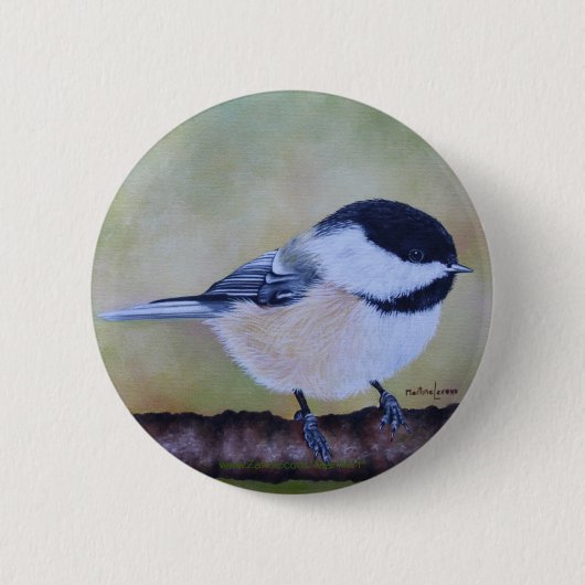 De Button van Chickadee (Voorkant)