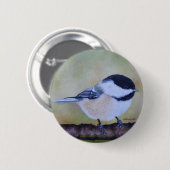 De Button van Chickadee (Voorkant /achterkant)