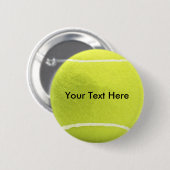 De Button van de Bal van het tennis (Voorkant /achterkant)