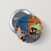 De Button van de gitaristen van de Neckties (Voorkant /achterkant)