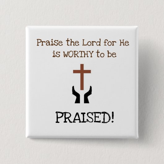 De Button van de Heer (Voorkant)