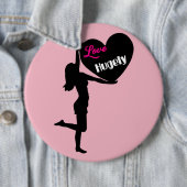 De Button van de Rechten van de Vrouwen van de (In situ)