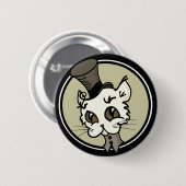 DE BUTTON VAN DE SPELD VAN DE SPELD VAN DE KITTY (Voorkant /achterkant)