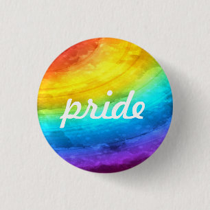 De Button van de Trots van de regenboog