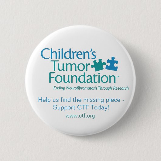 De Button van de Tumor Foundation voor kinderen... (Voorkant)