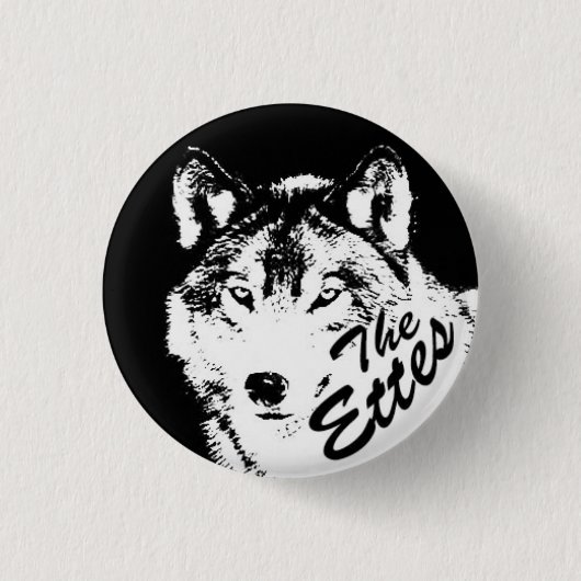 De Button van Etes Wolf (Voorkant)