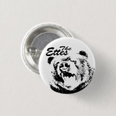 De Button van het Beer Etes (Voorkant /achterkant)