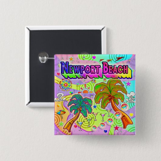 De Button van het Doel van de Vacatie van de Kieuw (Voorkant /achterkant)